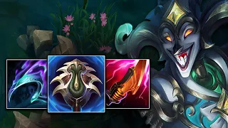 DELETING GRAVES WITH AD SHACO JUNGLE | 14.7