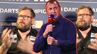 😳James Wade BLASTS Wayne Mardle In Post Match Interview