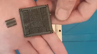 How To Reball Any BGA Chip BY HAND Without Stencils - Hand Reballing Tutorial