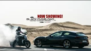 Ferrari #GTC4 Lusso and Ducati #xDiavel in Dubai :: #xBhp Driver Vs Rider Minisode