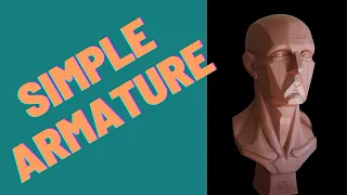 ARMATURE -build a Simple Armature for a Clay Bust - Marcello Giorgi Sculptor.