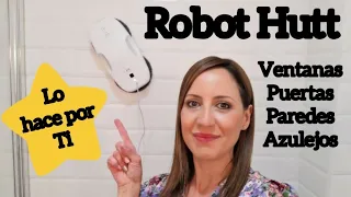 Nuevo HUTT ROBOT de limpieza VENTANAS, PAREDES, PUERTAS...