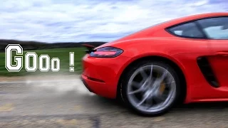 Acceleration Porsche 718 Cayman S Exhaust Sound Sport