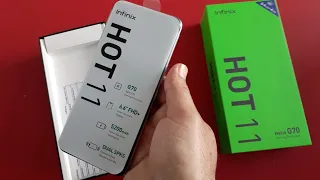 Unboxing INFINIX HOT 11, review, test camera