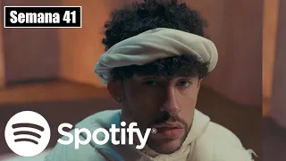 Top 30 Canciones De Reggaetón Más Escuchadas en Spotify Esta Semana I 12 Octubre 2021