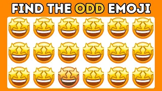 [find the odd emoji out] emoji challenge | quiz | spot the difference #004 - citi quiz