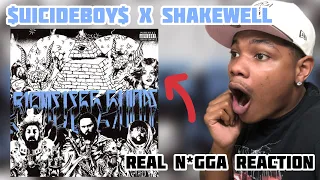 $UICIDEBOY$ x SHAKEWELL - SHAMELESS $UICIDE FULL ALBUM | REAL N*GGA REACTION