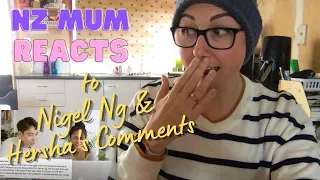 NZ Mum Reacts - Nigel Ng (Uncle Roger) And Hersha Patel Read Comments Part 1