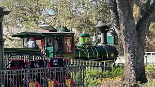 Walt Disney World Railroad--Full Ride in 4K--Right Side of Train