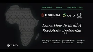How to Build Your First Blockchain DApp - Celo Training