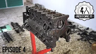 BMW E30 M20B25 Engine Rebuild Restoration - Time-Lapse | Part 4