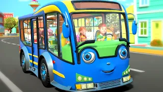 Wheels On The Bus, School Bus and Vehicle Rhymes for Kids