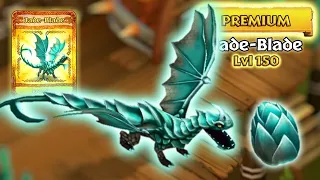 Jade-Blade (New Premium Razorwhip) Max Level 150 Titan Mode | Dragons: Rise of Berk