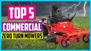 ✅Top 5 Best Commercial Zero Turn Mowers 2022 Reviews