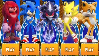 Sonic Dash - Mephiles the Dark vs All Sonic Movie Characters Unlocked defeat All Bosses Eggman Zazz