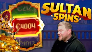 WE HIT THE JACKPOT!! New Sultan Spins Slot Delivers Epic BIG WIN!!