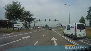 Dashcam Assen  Balkenweg Prof, Prakkeweg