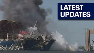 Ship crashed into Baltimore bridge returned to dock