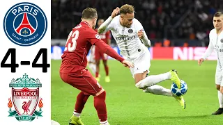 PSG 4-4 Liverpool | UEFA Champions League 2018 - Full Match Highlights