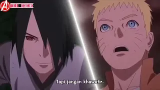 NARUTO,SASUKE & 5 KAGE VS MOMOSHIKI FULL FIGHT SUB INDO