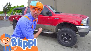 Blippi Visits a Carwash | Educational Videos for Kids