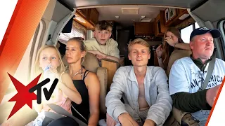 30.000 km-Roadtrip ohne Geld: Joey Kellys Familienabenteuer | stern TV