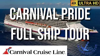 Cruise Ship Tours - Carnival Pride Cruise Ship Tour - December 2023