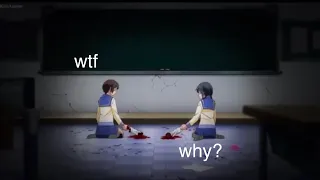 The ending scene in Corpse Party….