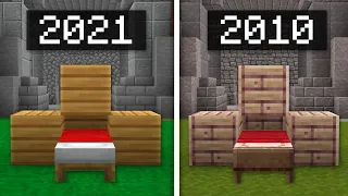 I Played Minecraft Bedwars With the Oldest Texture Packs