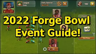 Forge of Empires: 2022 Forge Bowl Event Guide! All you need to know about the Event + Written Guide!