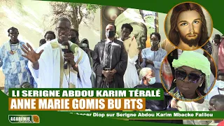 Anne Marie GOMIS RTS chez Serigne Abdou Karim MBACKE Falilou