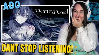 CAN'T STOP LISTENING!! | REACTION | Ado ~ "Unravel" 歌いました