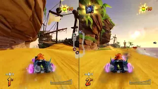 To player in Crash