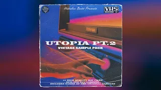 FREE VINTAGE 90s SAMPLE PACK - "UTOPIA PT.2" (Samples For Hip-Hop, Rap, Trap, Lo-Fi)