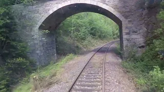 Führerstandsmitfahrt zwischen Adorf, Gunzen und Zwotental