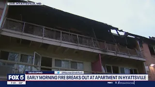 'We lost everything': 15 displaced after Hyattsville apartment fire | FOX 5 DC