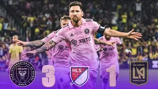 Messi Two Assists 🔥 LAFC vs Inter Miami 1-3 Highlights and Goals