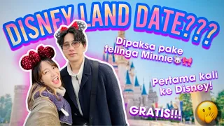 MENDADAK NGE-GUIDE KE DISNEY LAND GRATIS!!! AKU SURUH PAKE TELINGA MINNIE MOUSE😂🎀