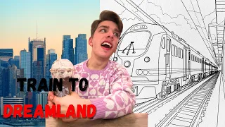 Toby's Train to Dreamland: Solo Trip to American Dream Mall with Joseph!