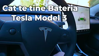 Cati KM poti conduce cu bateria plina o Tesla Model 3 Long Range