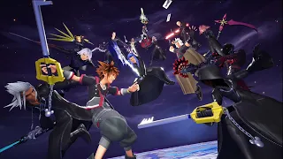 Kingdom Hearts 3 : Remind - All Data Boss Fights (With Style)