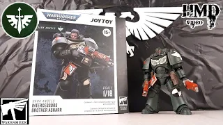 Space Marines Dark Angels Intercessor, Brother Asharr, Warhammer 40k Figure by Joytoy