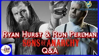 Sons of Anarchy panel: Ron Perlman and Ryan Hurst @ Wizard World Tulsa