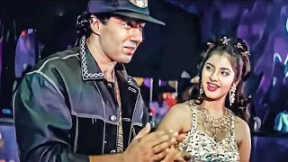 Saat Samundar Paar Main Tere | ❤️90s Jhankar❤️ | Vishwatma 1992 | Sadhana Sargam, Sunny Deol, Divya