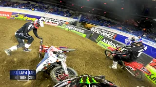 GoPro: Malcolm Stewart | 2021 Monster Energy Supercross | Indianapolis 1 | 450 Main Event Highlights