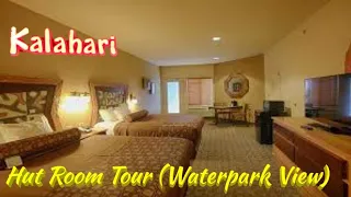 KALAHARI SANDUSKY OH STANDARD ROOM TOUR #waterpark #roomtour