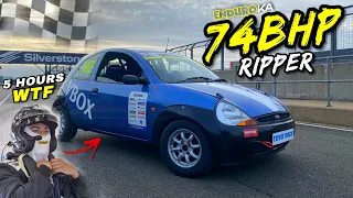 5 HOURS OF CHAOS IN A 74BHP FORD KA *MY FIRST REAL RACE*