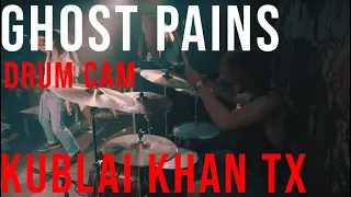Kublai Khan TX - Ghost Pains and Eyes Up - DRUM CAM (Live @ Chain Reaction)