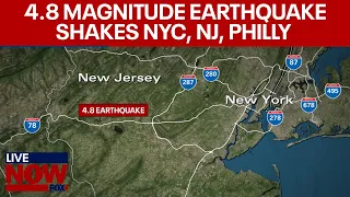 BREAKING: 4.8-magnitude earthquake shakes NYC, NJ and Philadelphia | LiveNOW from FOX