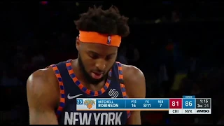 Mitchell Robinson vs CHI 23 PTS                  2.29.20